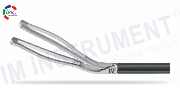 TISSUE GRASPING FORCEPS 30 DEGREE ANGLED JAW
